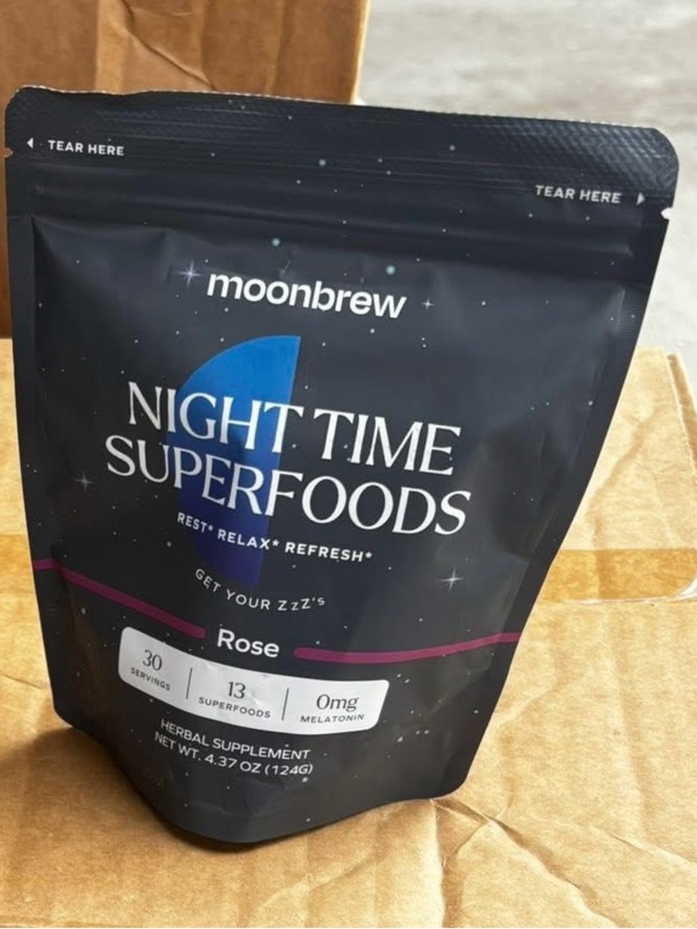 Night Time Superfoods - Rose (Black)